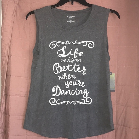 NWT- Life is Better When You're Dancing Tshirt - Picture 1 of 6
